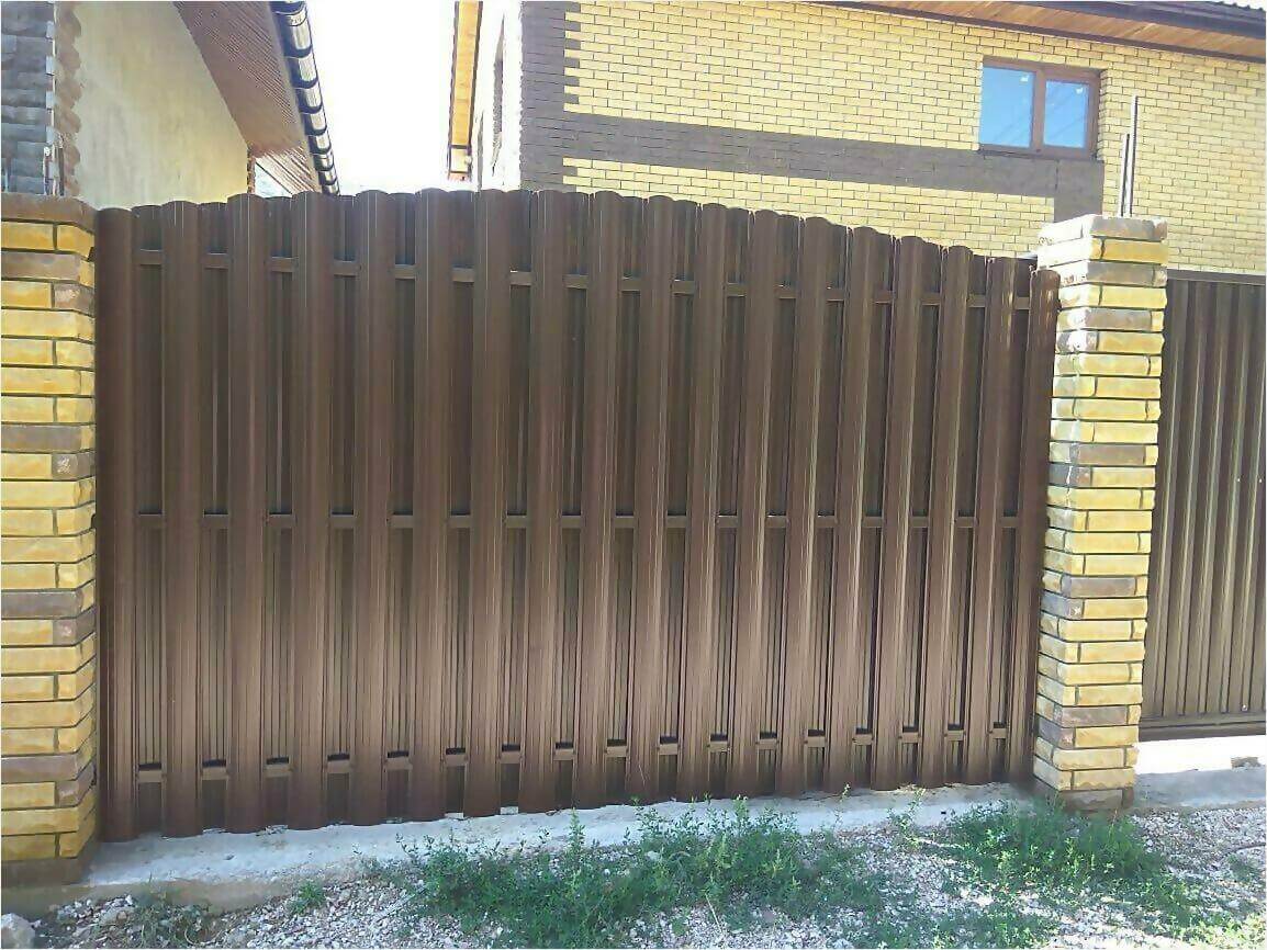 забор из штакетника 110м фото4 в Светлограде