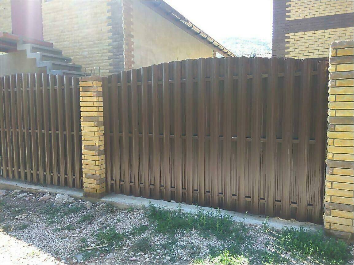 забор из штакетника 110м фото3 в Светлограде