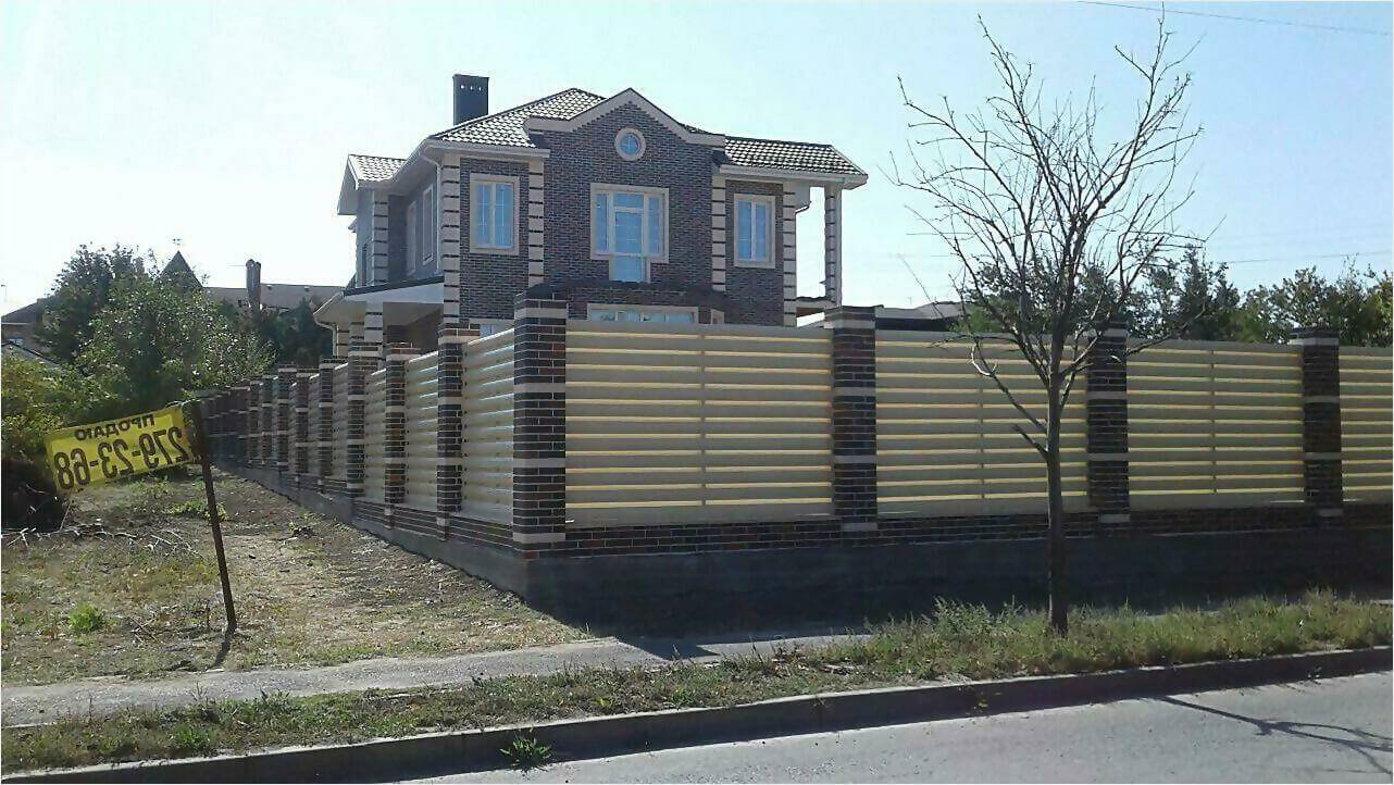 Забор из штакетника 115м фото3 в Светлограде