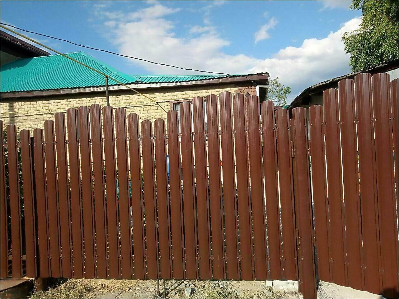 забор-ранчо из штакетника 70м фото3 в Светлограде